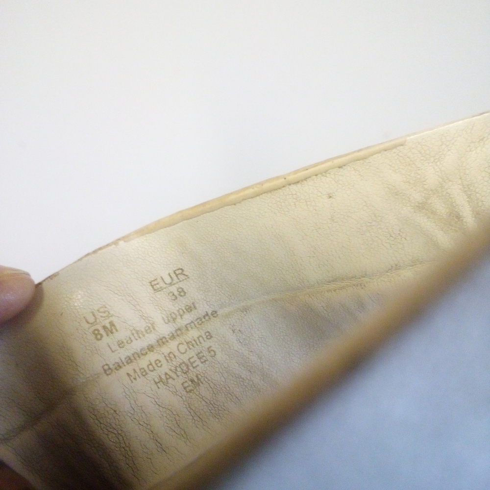 Sam Edelman Cream Slides Size 8M - Picture 10 of 15